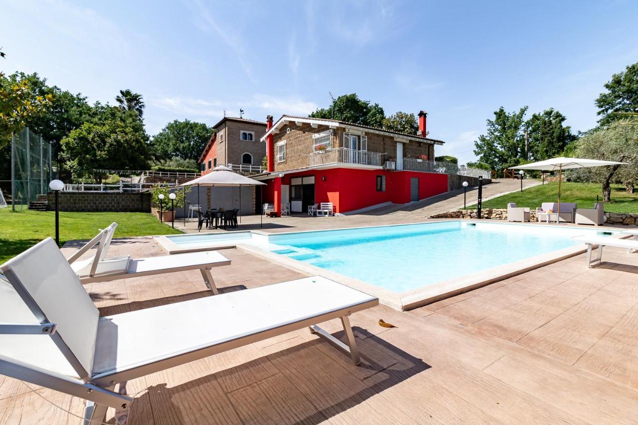 Villa Vacanze La Quercia Carbognano エクステリア 写真
